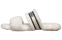 DIOR Chez Moi Slide Slippers Women's White