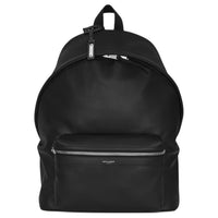 SAINT LAURENT City Leather Backpack Women's Black