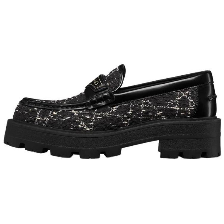 DIOR Boy Loafers 5.5cm Women's Black