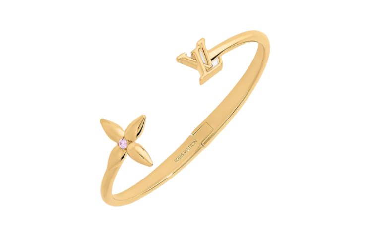 LOUIS VUITTON Louisette Signature Bracelet