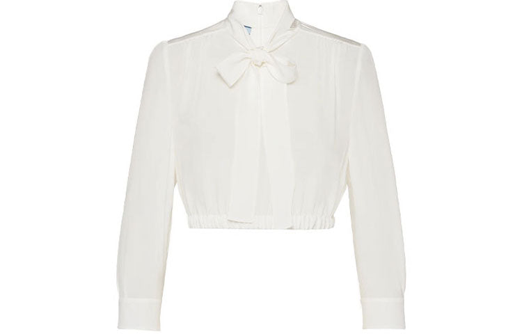 PRADA Crop Tops Women's White