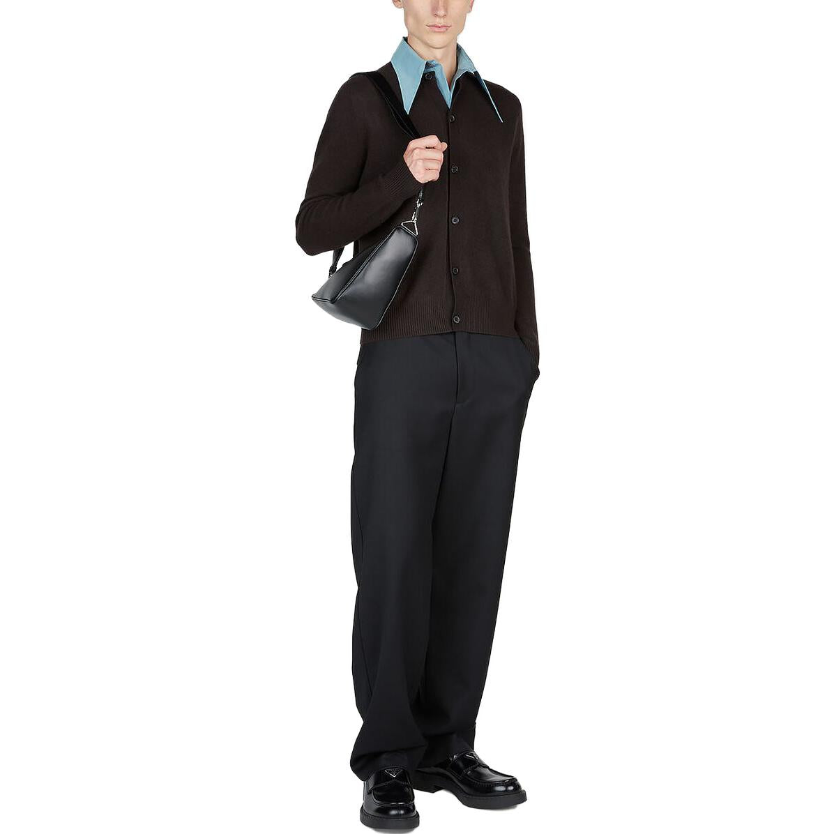 PRADA Button Down Collared Cardigan