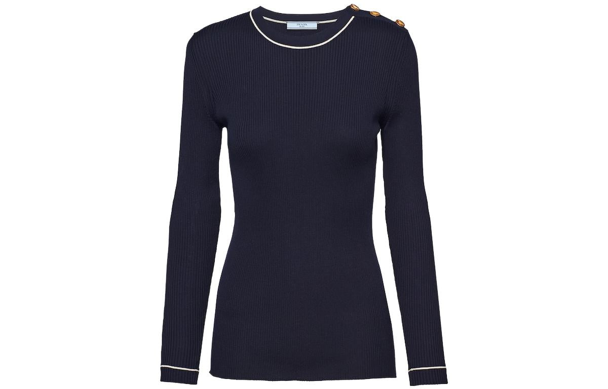 PRADA Sweaters Women's Marine Blue