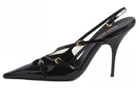 MIU MIU Buckle-embellished 105mm Slingback Pumps