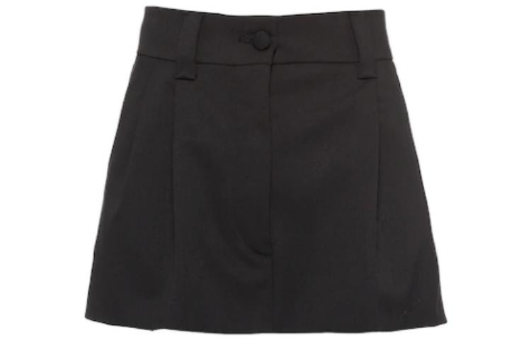 MIU MIU Casual Short Skirts Women's Black