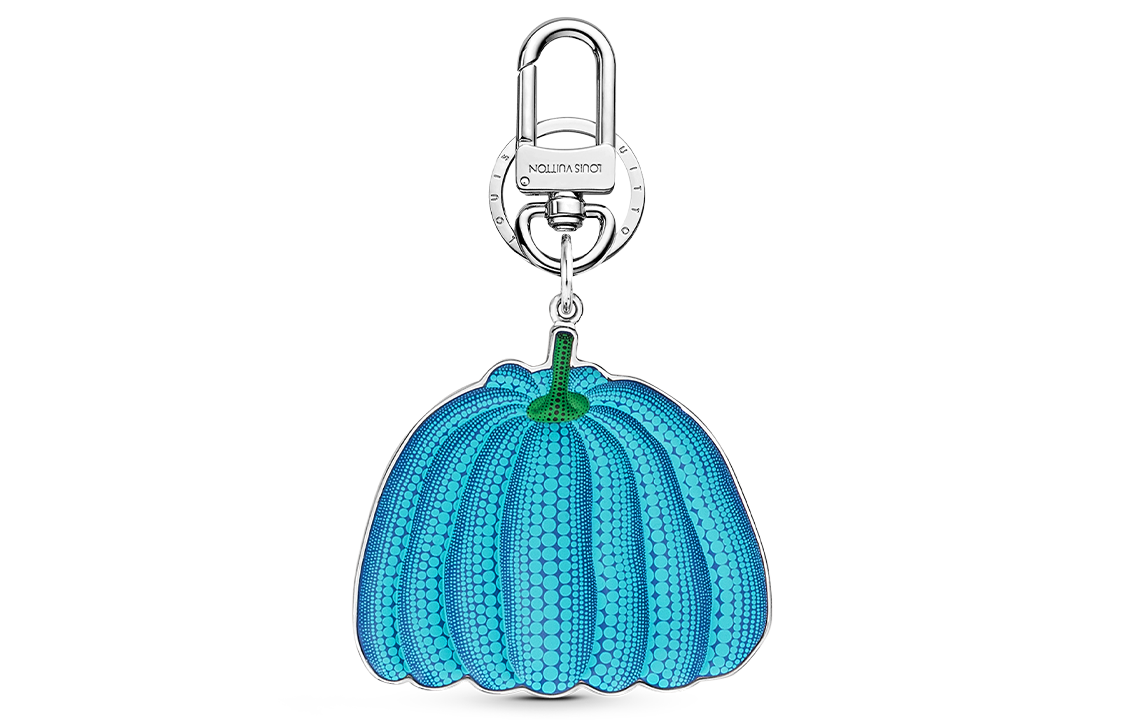 LOUIS VUITTON Lv X Yk Pumpkin Key Holder & Bag Charm