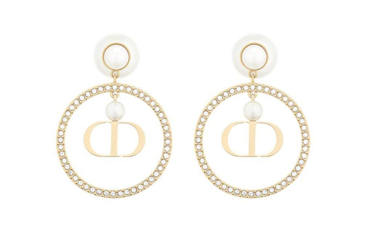 DIOR Earrings Women's Gold