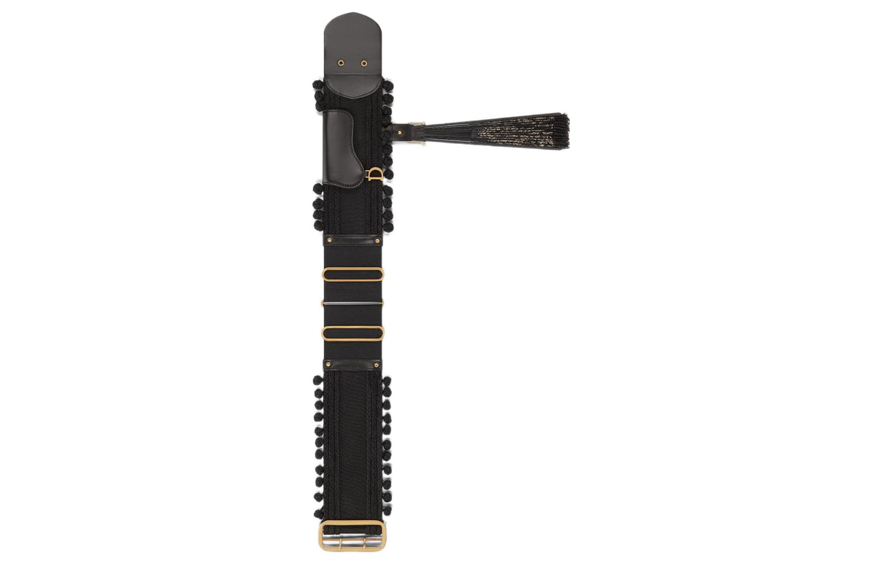 DIOR Belt Women's Black Width: 8cm