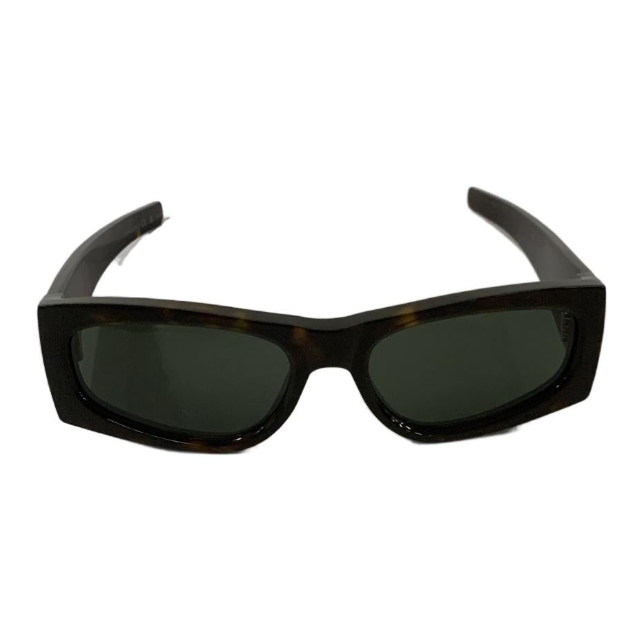SAINT LAURENT Eyewear Rectangle framed Tortoiseshell Sunglasses