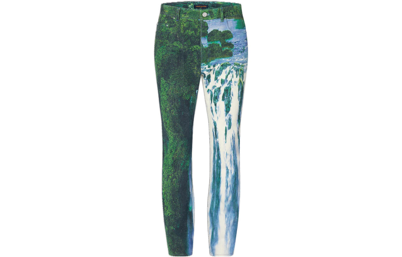 LOUIS VUITTON Jeans Men's Green