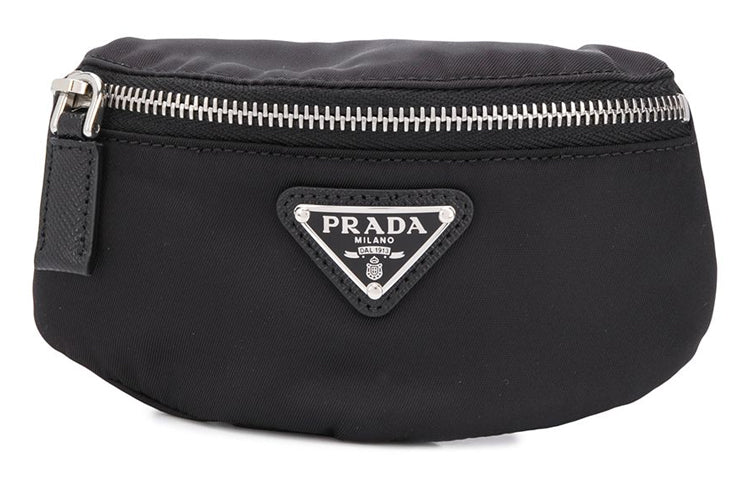 PRADA Nylon Clutch Mini Unisex Black