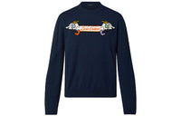 LOUIS VUITTON X Nigo Intarsia Jacquard Graphic Cashmere Crewneck