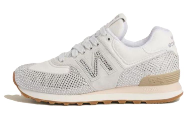 New Balance x MIU MIU NB 574 Slip Resistant Low Top Casual Shoes Women's White