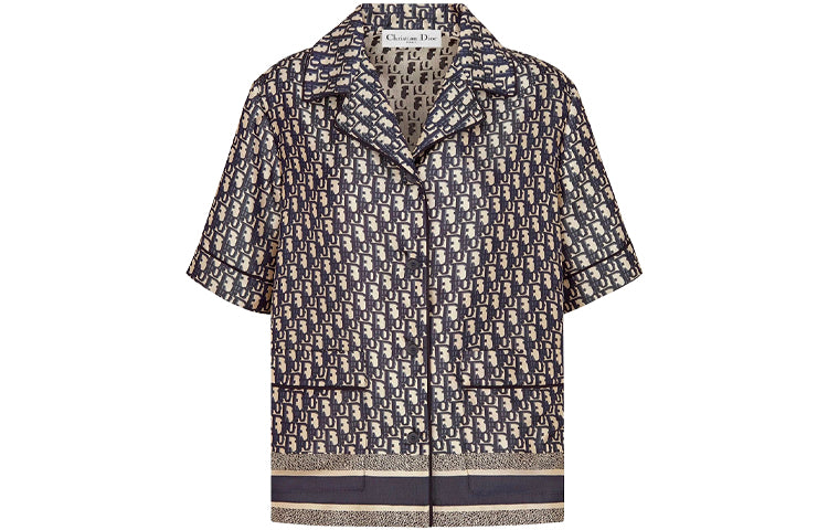 DIOR Quarterly New Products Shirts Women's Navy