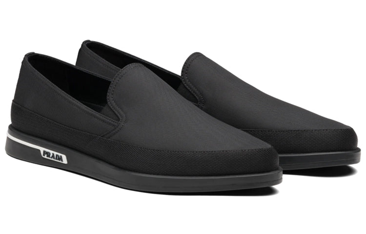 PRADA Low-Top Stylish Skateboarding Shoes Men's Black