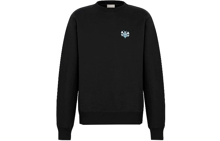 DIOR X Shawn Stussy Bee Embroidred Oversized Sweatshirt