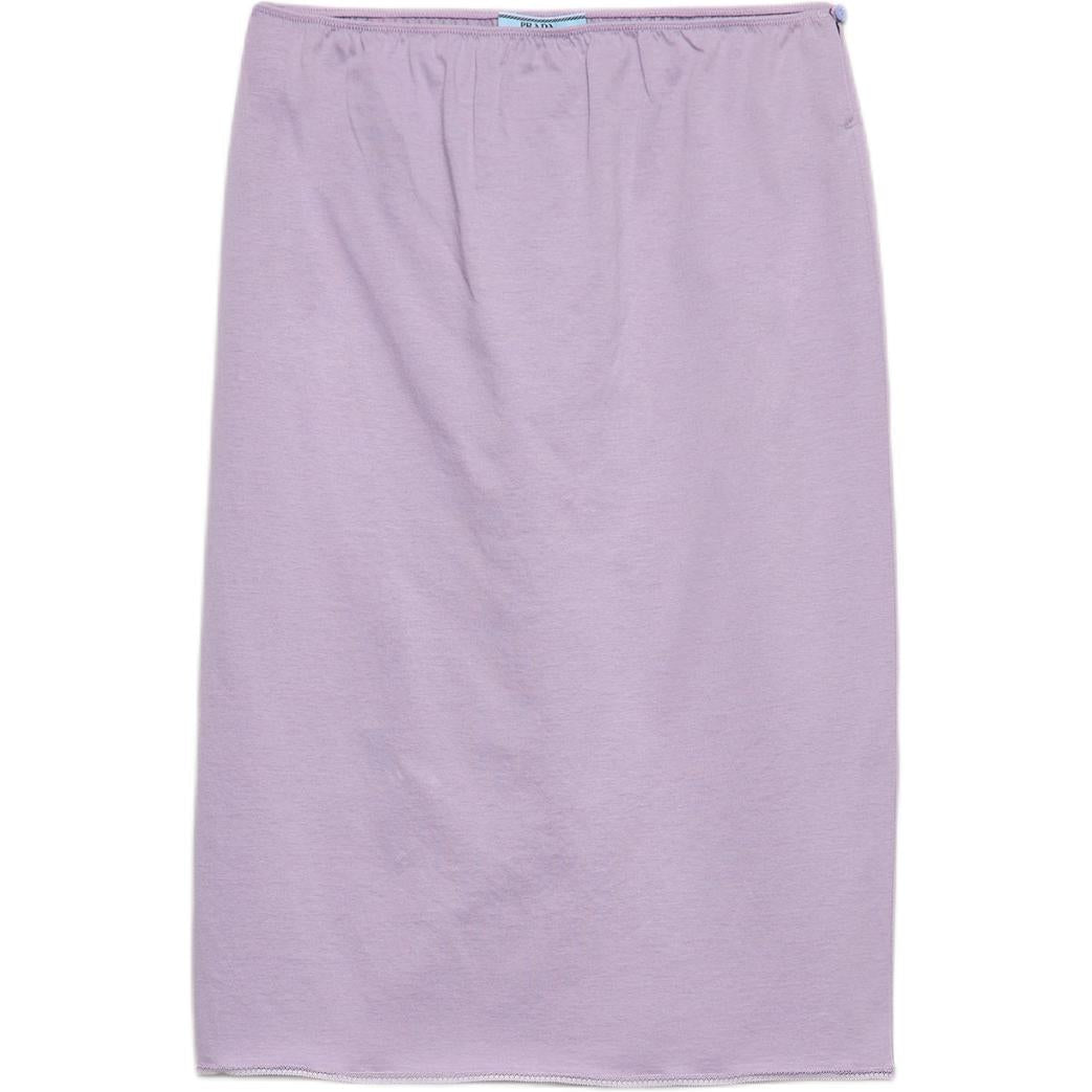 PRADA Casual Short Skirts Women's Purple