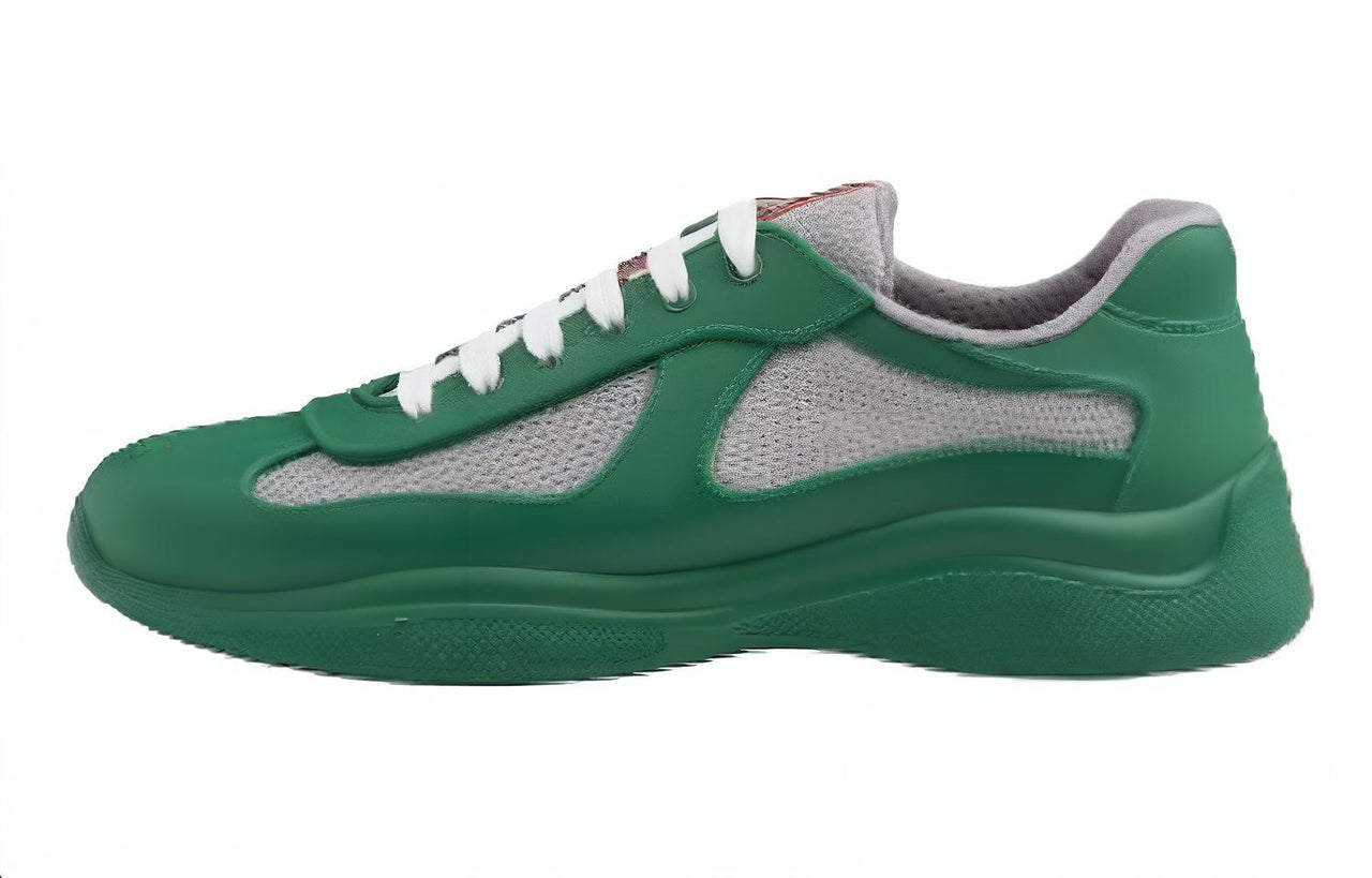 PRADA Low Top Casual Shoes Unisex Green