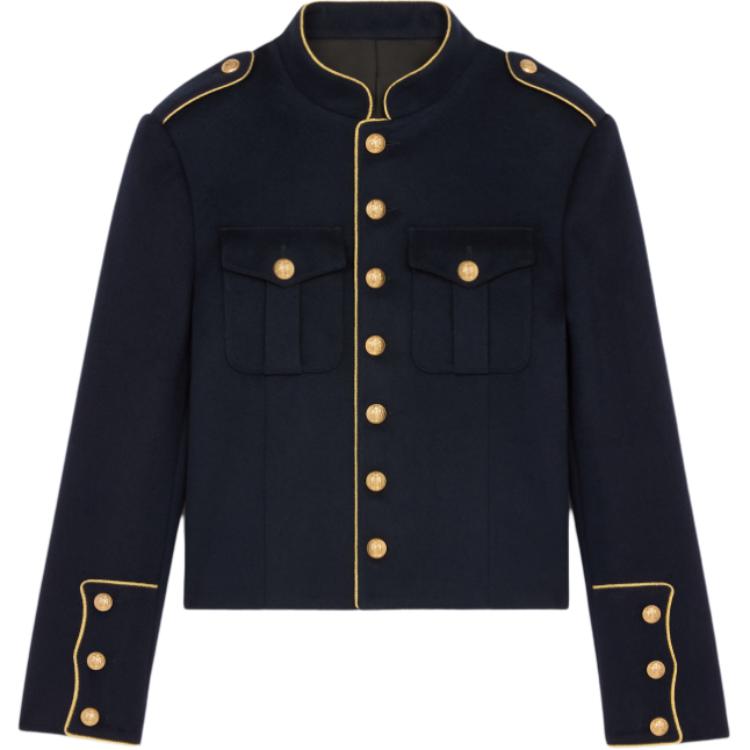 CELINE SS25 Jackets & Coats Men's Marine Blue