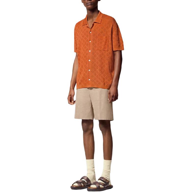 LOUIS VUITTON SS24 Shirt Men's Orange