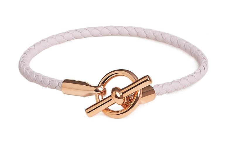 HERMES Rose Gold Plated Bangles Women's