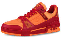 LOUIS VUITTON Trainers 'Orange Monogram With Red'