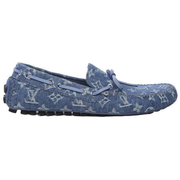 LOUIS VUITTON Arizona Loafers 'Denim Monogram'