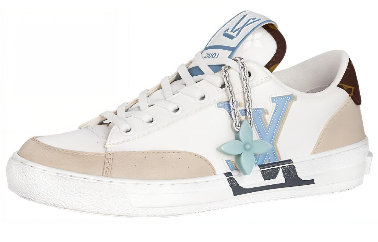 LOUIS VUITTON Charlie Sneakers 'Blue Beige' Women's