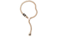 CHANEL Metal Necklace Women's Gold