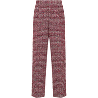 DIOR FW24 Casual Pants Men's Burgundy