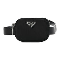 PRADA Nylon Fanny Pack Men's Black