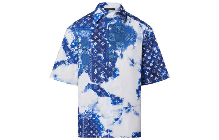 LOUIS VUITTON Monogram Bandana Shortsleeve Shirt