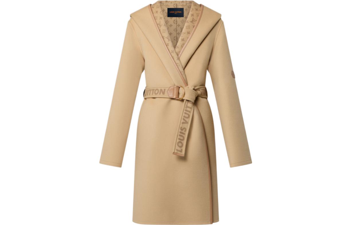 LOUIS VUITTON Coat Women's Khaki