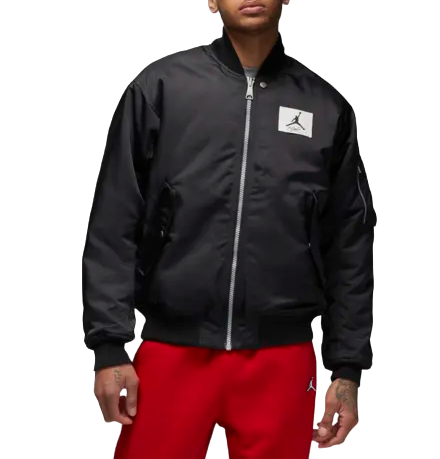 Air Jordan Essentials Statement Varsity Jacket 'Black' DQ7345-010