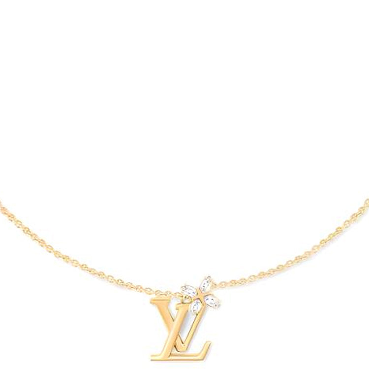LOUIS VUITTON Lv Iconic Flower Necklace