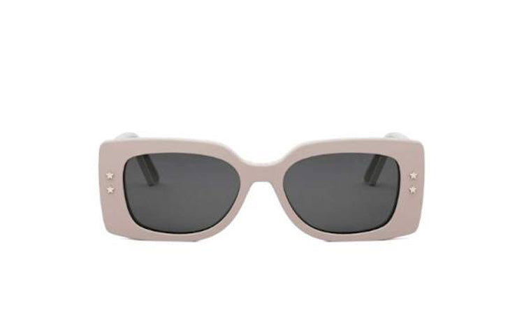 DIOR Acetate Rectangular Sunglasses Women's Pink