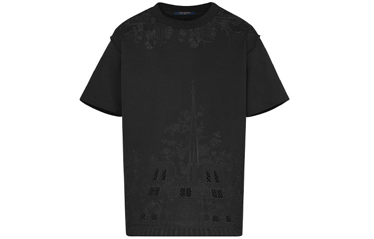 LOUIS VUITTON New Quarterly Products Of LV T Shirts Men Black