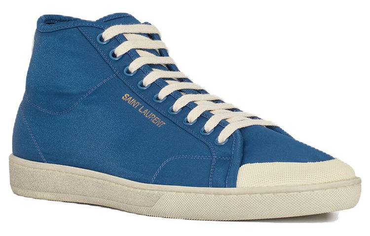 SAINT LAURENT Court Classic SL/39 Mid Top Sneakers