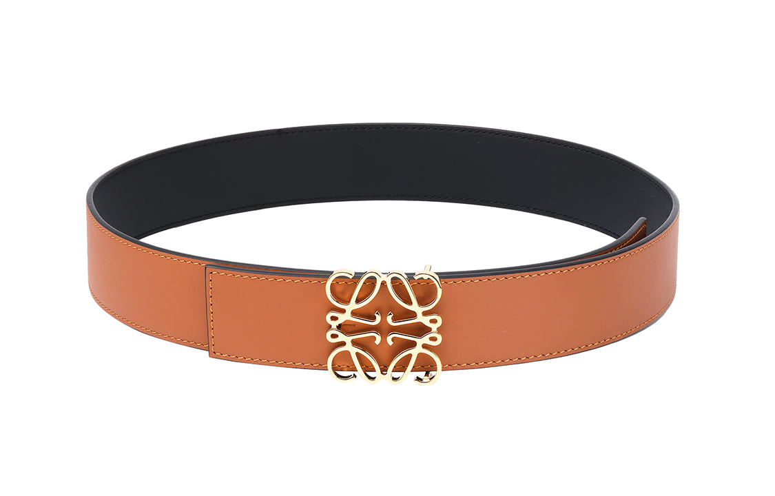 LOEWE Anagram Leather Belts Unisex