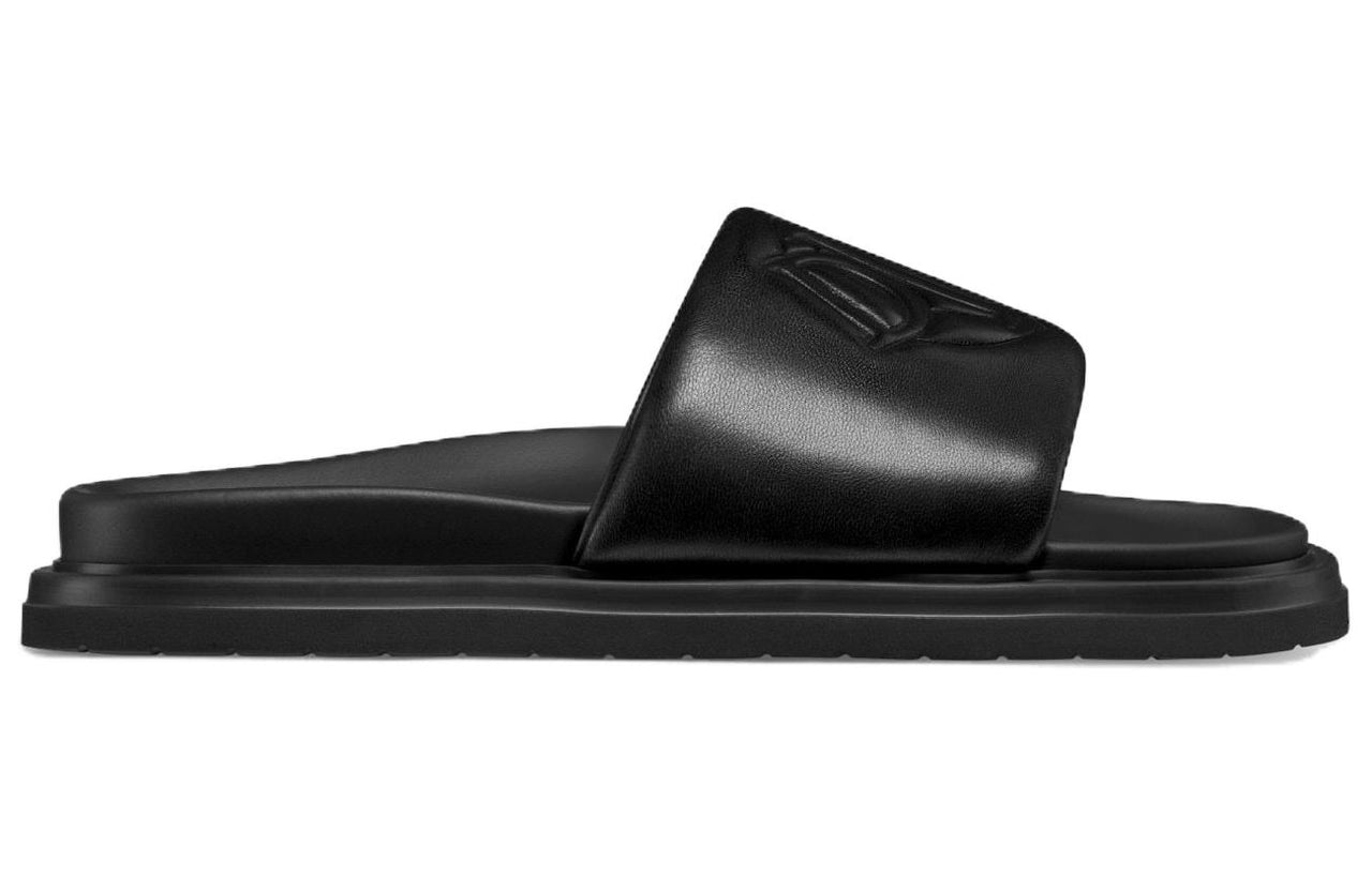 DIOR Aqua EVA Abrasion-Resistant Slide Slippers Men's Black