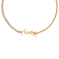 SAINT LAURENT Cassandre Charm Bracelet