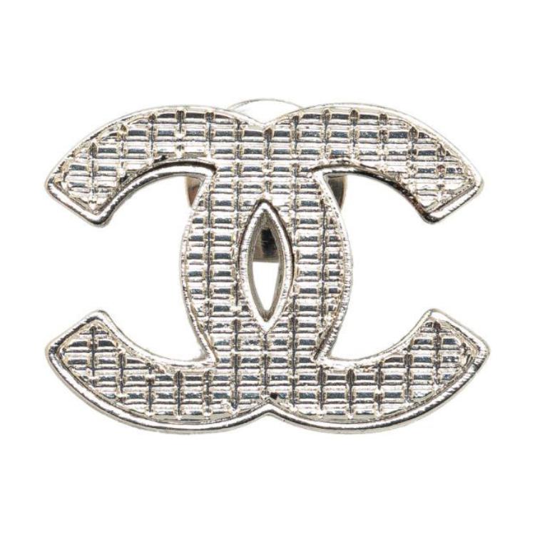 CHANEL 2003 Cc Costume Brooch