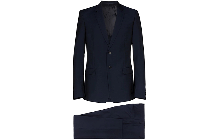 PRADA Business Suits Men Set Black