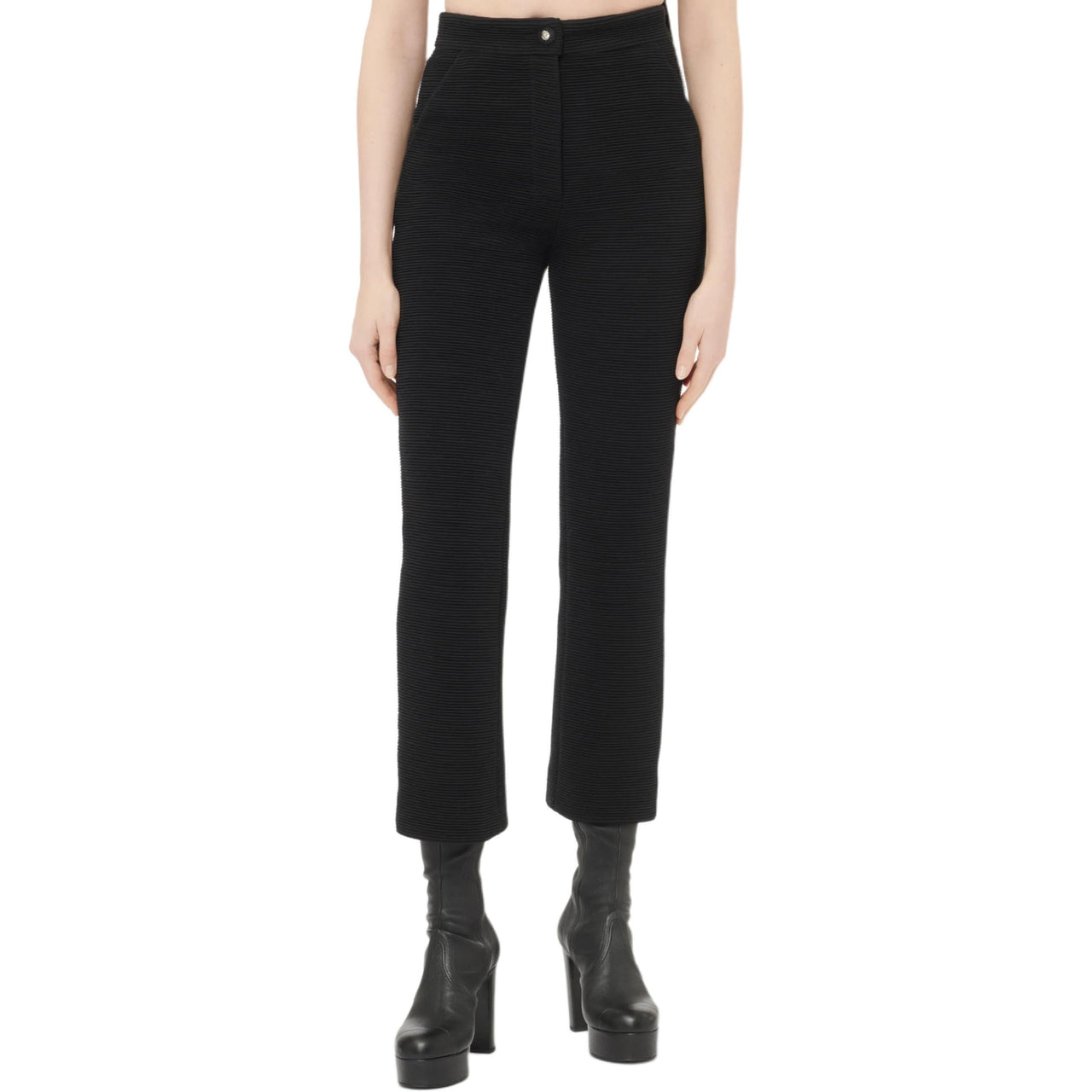 CHANEL 24 New Spring And Summer Arrivals Casual Pants Women's Black