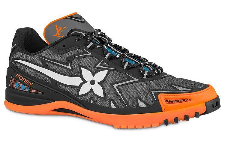 LOUIS VUITTON LV Sprint Sneakers 'Grey Orange' 1A9J2F