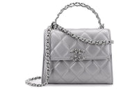 CHANEL 23P SS Lambskin Flap Bag, Clutch Handbag, Shoulder Bag, Crossbody Bag Regular Women's Silver