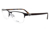PRADA Plate Frame Browline Optical Glasses Men's