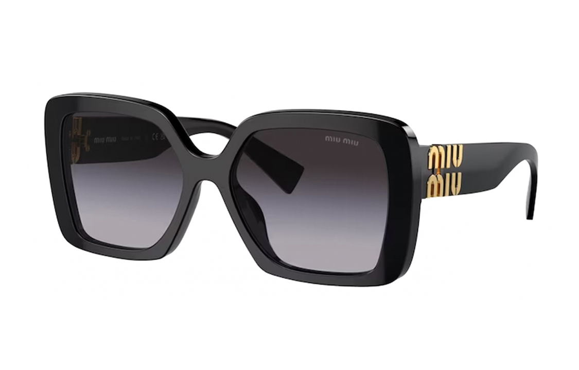 MIU MIU Logo-plaque Oversized-frame Sunglasses