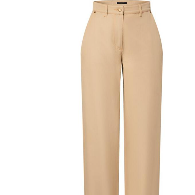 LOUIS VUITTON Monogram Gabardine Pants