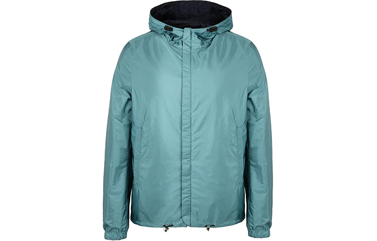 PRADA Jackets Men Navy Blue